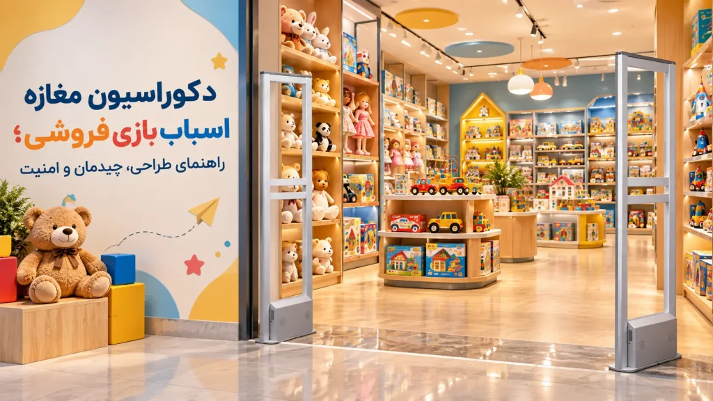 دکوراسیون مغازه اسباب بازی فروشی