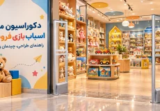 دکوراسیون مغازه اسباب بازی فروشی